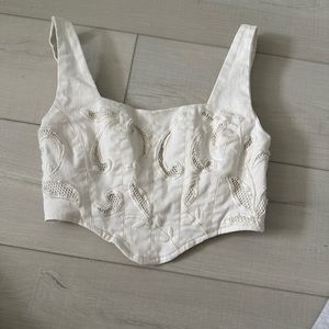 Urban outfitters corset top